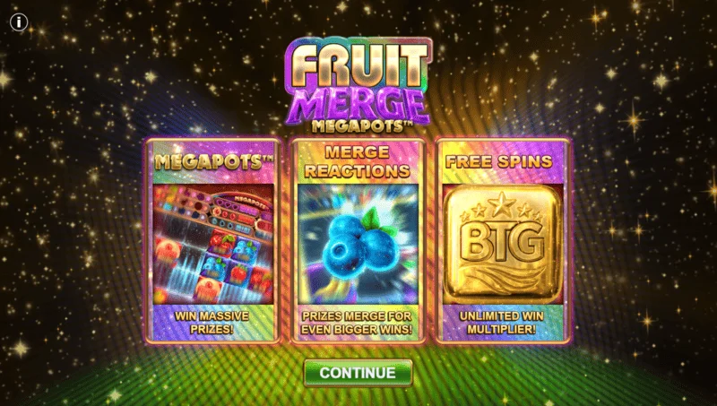 Fruit Merge Megapots - bonus game with Megapot Coin